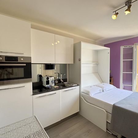 Aparthotel Riviera Nice Cote D'Azur - Old Town - Studio Ac - Sea View - 50M Promenade Des Anglais- La Maison Linda Exterior foto