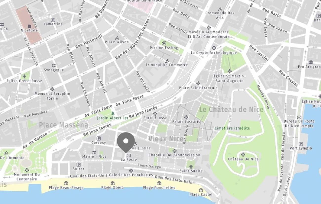 Aparthotel Riviera Nice Cote D'Azur - Old Town - Studio Ac - Sea View - 50M Promenade Des Anglais- La Maison Linda Exterior foto